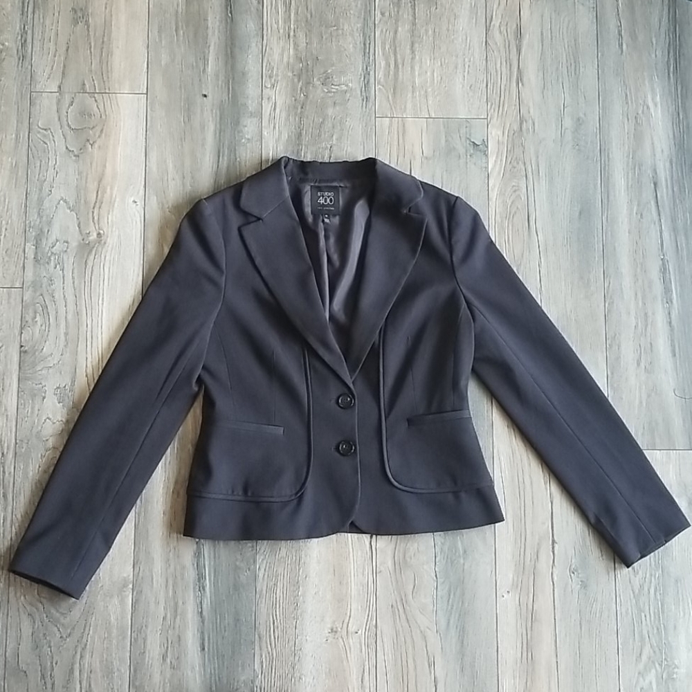 The Limited Charcoal Blazer, Size 10